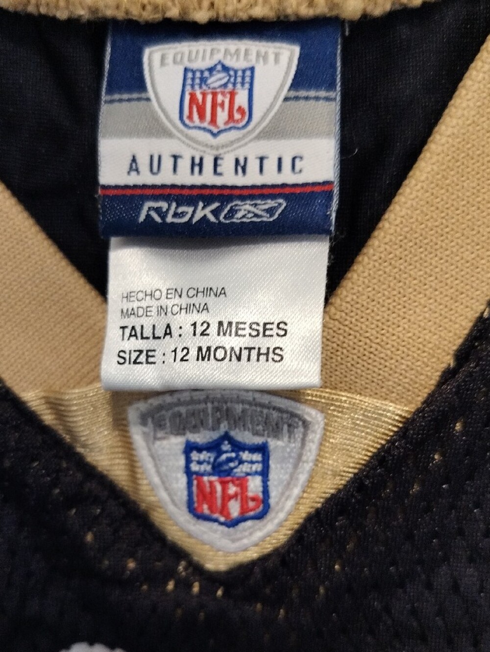New Orleans Saints Reggie Bush #25 baby/toddler onesie jersey, - Picture 6 of 8